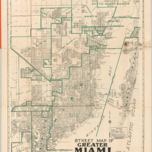 Street Map of Greater Miami