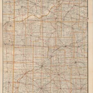 Mendenhall's Guide and Road Map of North-Western Indiana