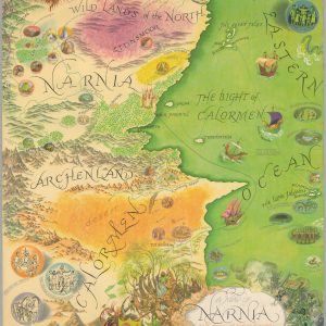 A Map of Narnia and the Surrounding Countries