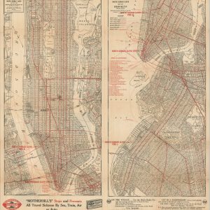 Map of New York City [North German Lloyd]