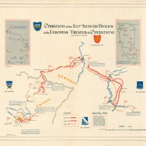 Operations of the 100th Infantry Division in the European Theater of Operations