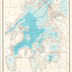[Illinois Chain O' Lakes Region Maps]
