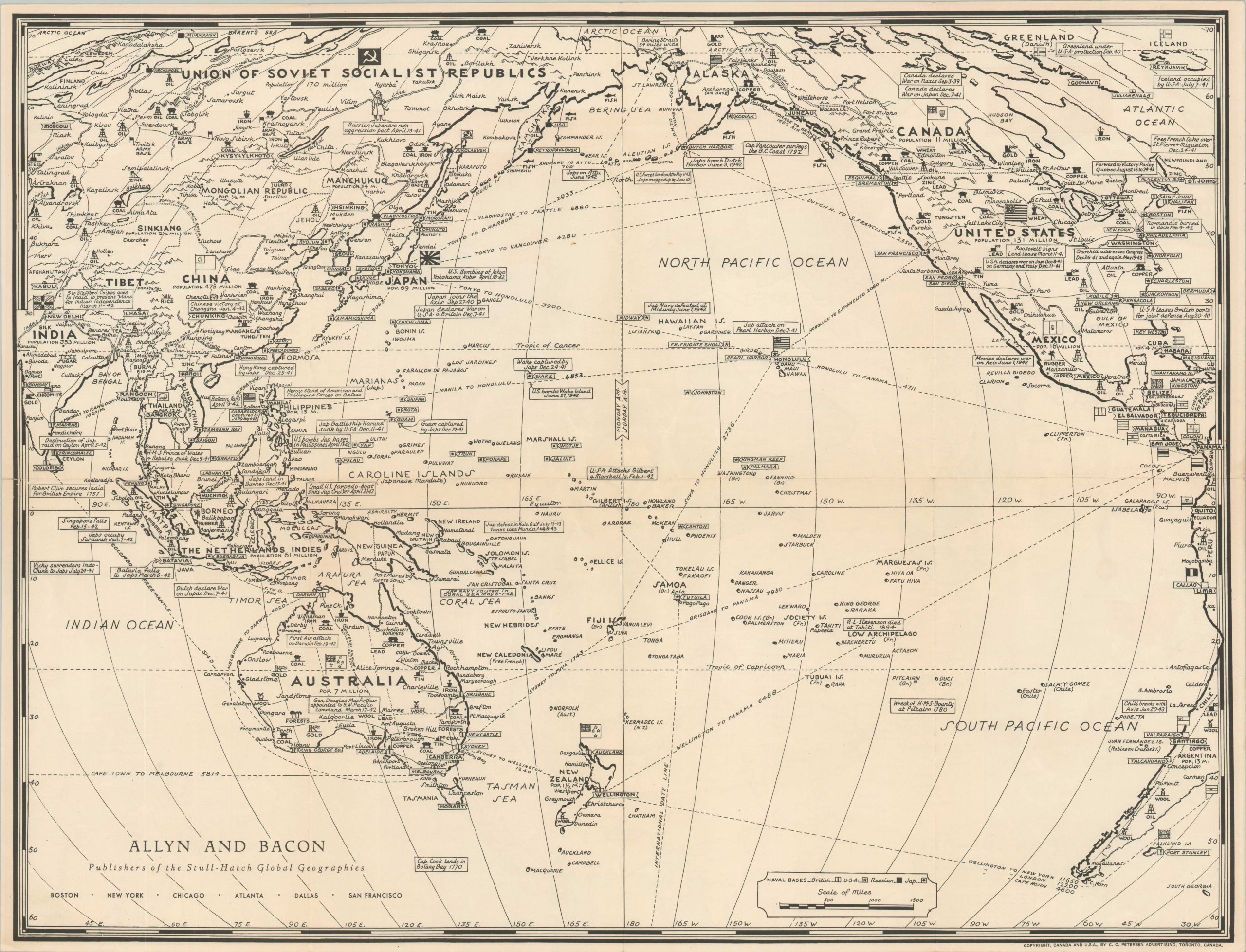 Dated Events World War Map - Image 2