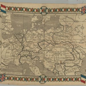 [WWI Handkerchief Map of Europe]