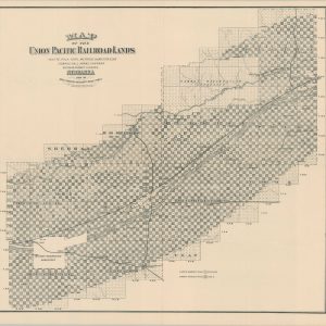 Map of the Union Pacific Railroad Lands...