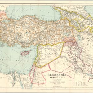 Turkey, Syria, and Iraq (Mesopotamia) with Transcaucasia
