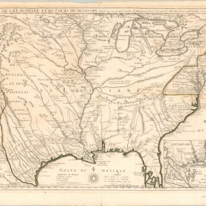 Carte de la Louisiane et du Cours du Mississipi..