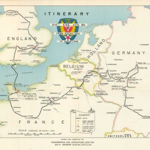Itinerary 816th Eng. Avn. Bn. From: August, 1942 to: August, 1945