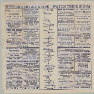 Better Service Guide --- Watch Their Signs [U.S. 51]