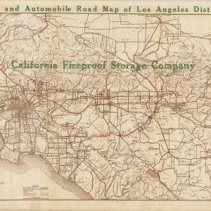 Golf Map of Southern California