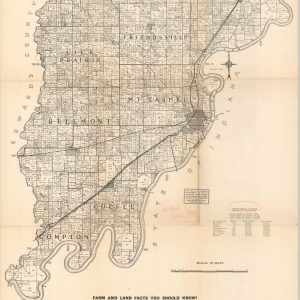 Wabash County, Illinois Farm Ownership Map
