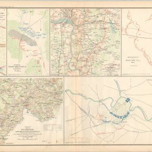 Map of the Battle-Field of Wilson's Creek, Mo.; Battle of Cedar Mountain, Va.; Defenses of Macon, Ga.; Map of Buckingham and Appomattox Counties, Va.; Battle-Field of Chancellorsville, Va.;