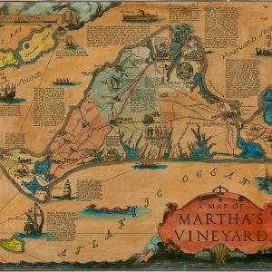 Map of Martha's Vineyard