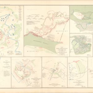 Battle-Field of Young's Branch or Manassas Plains; Map of Rebel Fortifications at Columbus, Ky.; Sketch of Fort Pickens, Florida; Skirmishes Near Bailey's Cross-Roads, Virginia