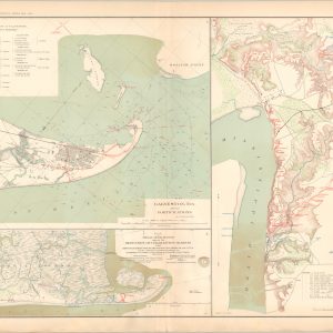 Galveston, Texas and its Fortifications; Map of Siege Operations against the Defenses of Charleston Harbor; Map of Port Hudson, La. and Vicinity