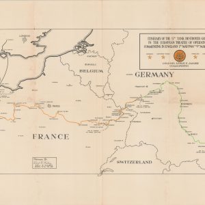 Itinerary of the 5th Tank Destroyer Group in the European Theater of Operations Commencing in England 7th May 1944 to 9th May 1945