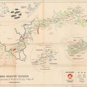 84th Infantry Division From Activation 15 Oct 42 to V-E Day 9 May 45