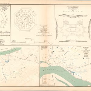 Fort Donelson, Tenn.; Memphis and its Environs; Defenses of Nashville, Tenn. Fort Harker; Trace of Interior Crest Fort Pickering, Memphis, Tenn.