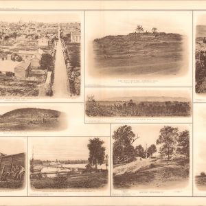 Nashville, Tenn. from the South-East; Point of Lookout Mountain, Tenn.; Battery Spofford, Va.; Buzzard Roost Gap and Rocky Face Ridge, Ga.; Rossville Gap, Ga.