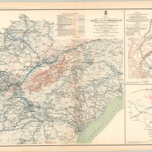 Map Prepared to Exhibit the Campaigns in which the Army of the Cumberland Took Place during the War of the Rebellion; Map Illustrating the Operations of the Seventh Division...at Cumberland's Gap, Tenn.; Map of the Environs of Petersburg, Pa.