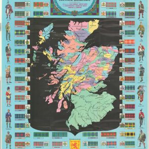 Johnston's Clan Map of the Scottish Highlands