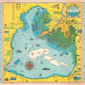 Fishing Chart of Lake Saint Clair