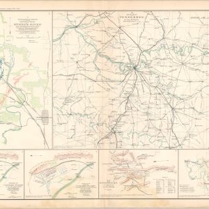 Battle-Field of Stone's River; New Map of Tennessee;