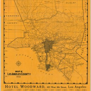 Map of Los Angeles County