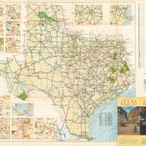 1941 Spring Edition Texas Highway Map