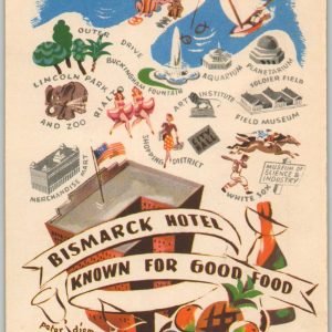 Bismarck Hotel Known for Good Food