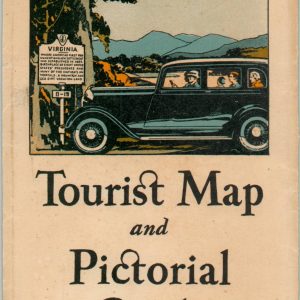 Virginia Tourist Map and Pictorial Guide