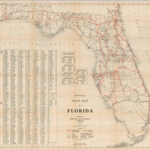 Official Road Map of Florida