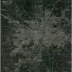 Street Map of the City of Dayton Ohio and Surrounding Territory
