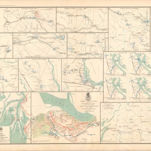 Campaign Maps Showing Position of 20th Corps on March from Atlanta, Ga. to Savannah, Ga., with Dates and Union and Rebel Defenses; Map of the Defense of the City of Mobile; Rebel Line of Works at Blakely, Ala.