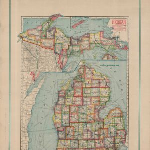 Premier Series Map of Michigan