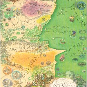 A Map of Narnia and the Surrounding Countries