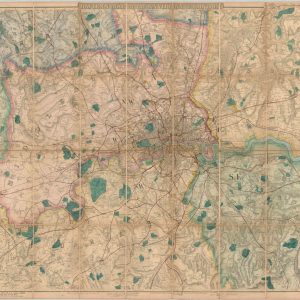 Davies's Map of the Environs of London