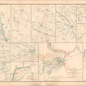 Campaign Maps Exhibiting the Line of March of the 20th Corps from Savannah, Ga. to Goldsborough, N.C.