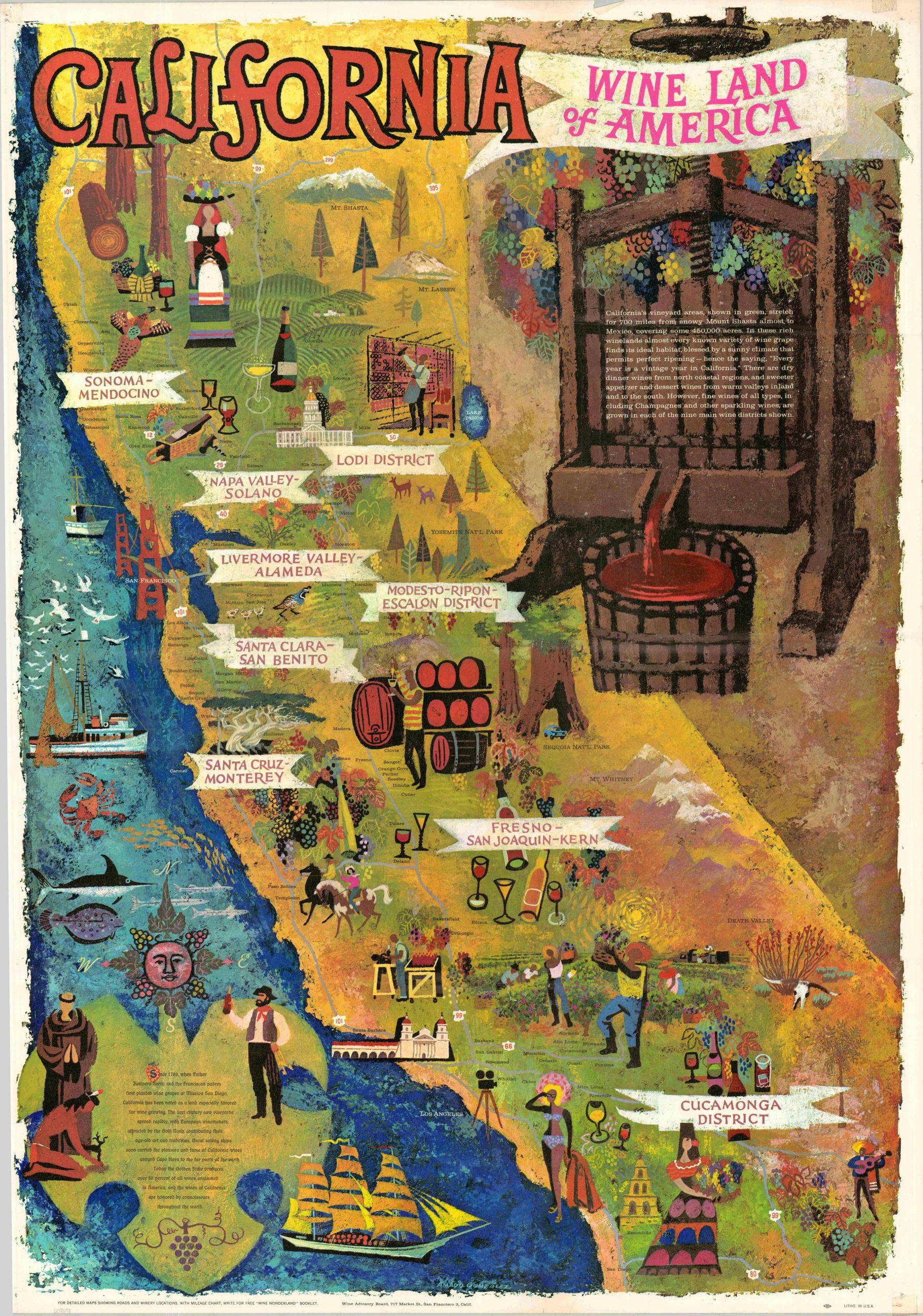 California - Wine Land of America