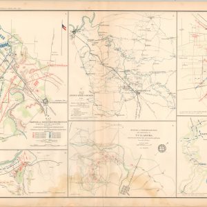 Map of the Battle of Murfreesborough; Map of the Stone's River Campaign; Survey of Environs and Fortifications of Tullahoma; Battle-Field of Thompson's Hill