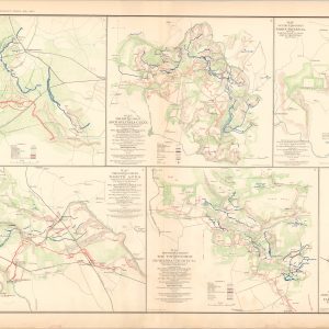 Map of the Battle-Field of The Wilderness, Va.; Map of the Battlefields of North Anna; Map of the Battle-Field of Spotsylvania C.H., Va.; Map of the Battle-Fields of the Totopotomoy and Bethesda Church, Va.