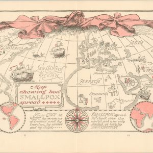Map Showing How Smallpox Spread