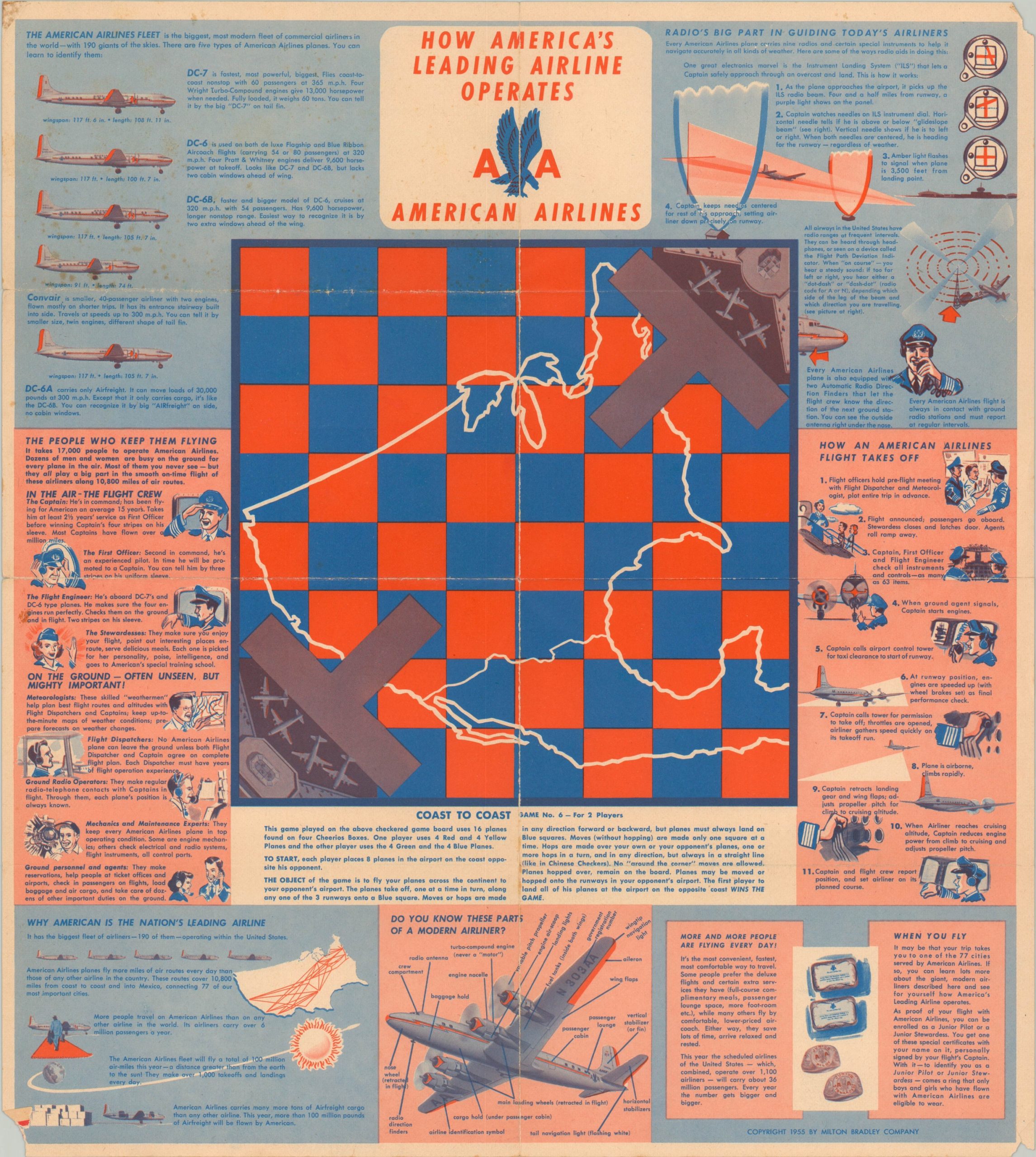 American Airlines System Map - Image 2