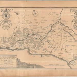 Les Jonctions des deux Grandes Rivieres de Loire et de Seine par le Nouveau Canal D'Orleans et Celuy de Briare.
