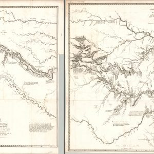 Premiere Partie de la Carte de l'Interieur de la Louisiane [and] Carte de l'Interieur de la Louisiane