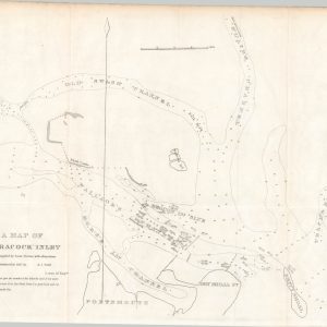 A Map of Ocracock Inlet [North Carolina]