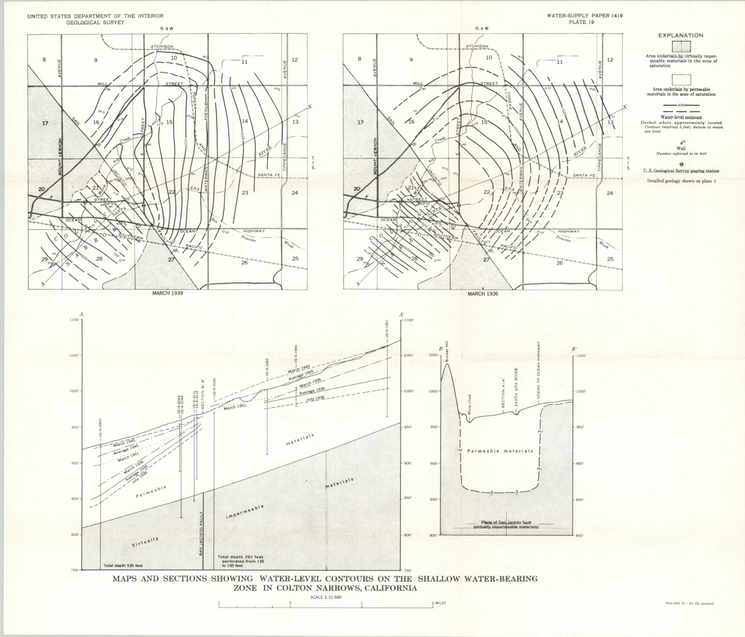 Geologic and Hydrologic Features - San Bernardino Area, California - Image 3