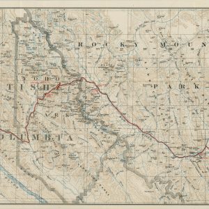Rocky Mountains Between Lat. 51 and 53