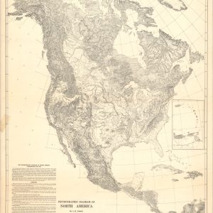 Physiographic Diagram of North America