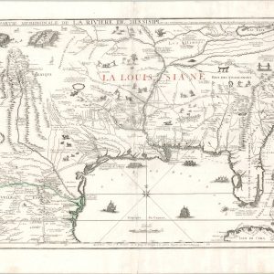 Partie Meridionale De La Riviere De Missisipi, et ses Environs dan L'Amerique Septentrionale